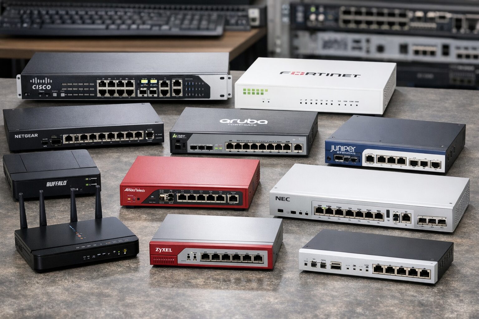 ネットワーク機器の初期パスワード一覧