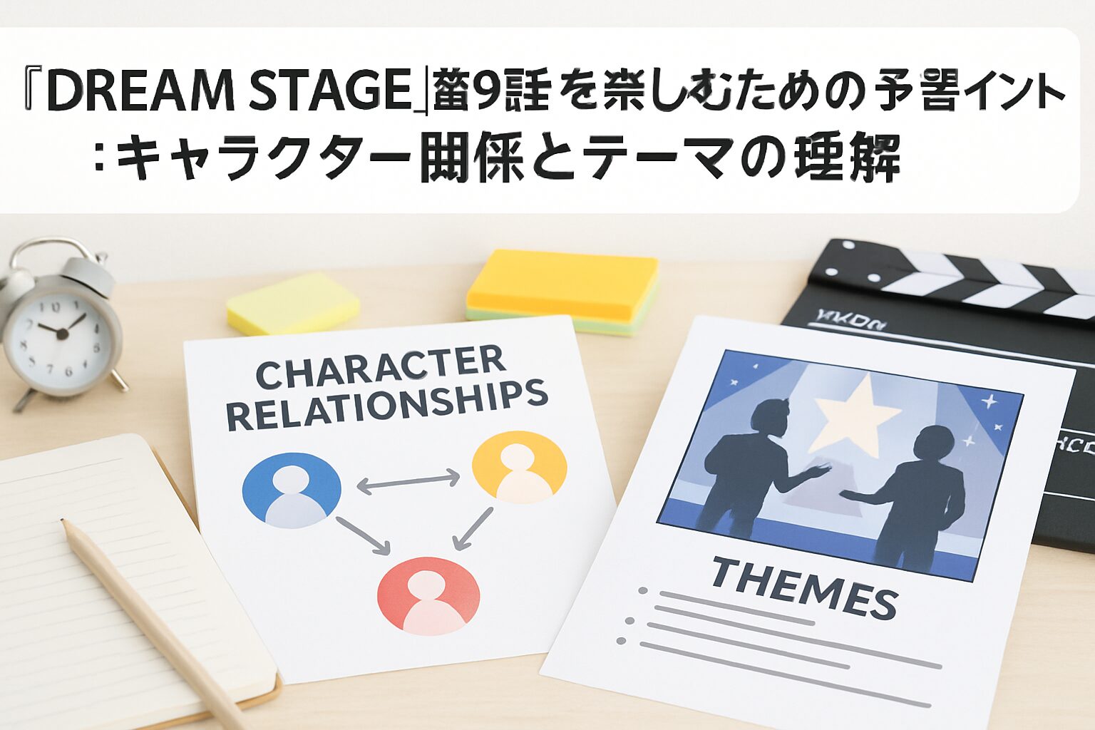 DREAM STAGEのキャラクターたち