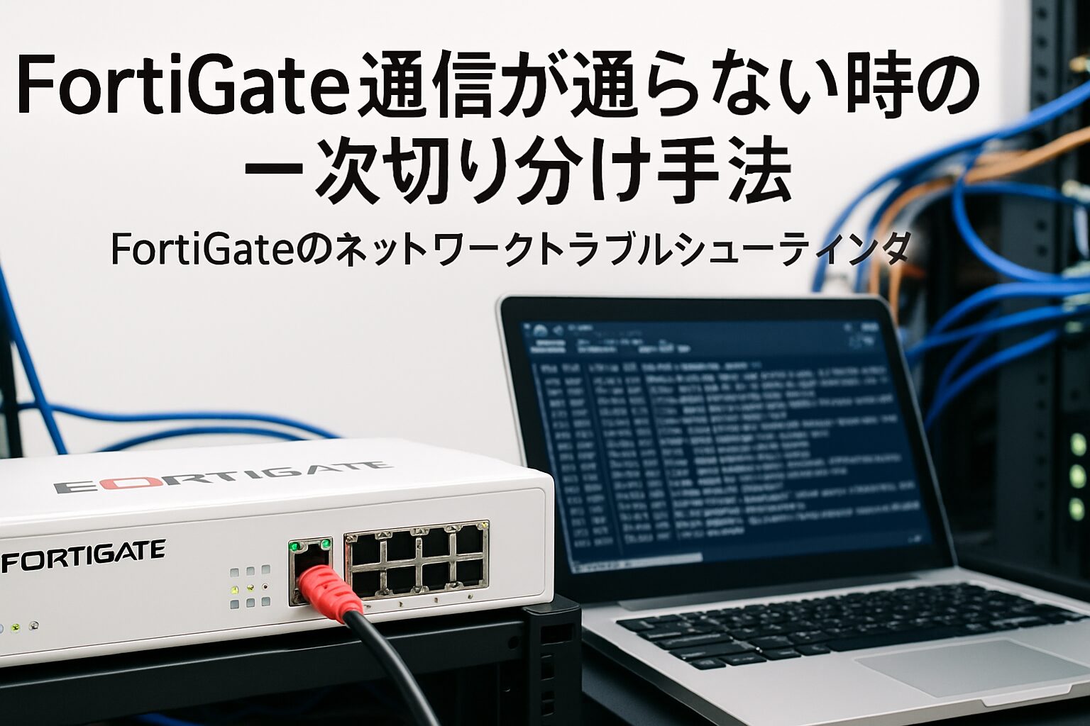 FortiGate通信問題