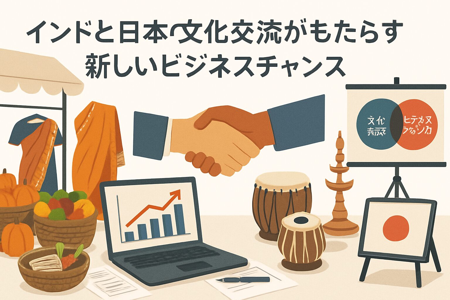 インドと日本の文化交流