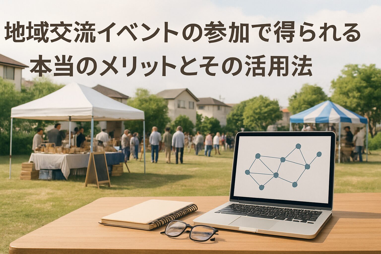 地域交流イベントのイメージ