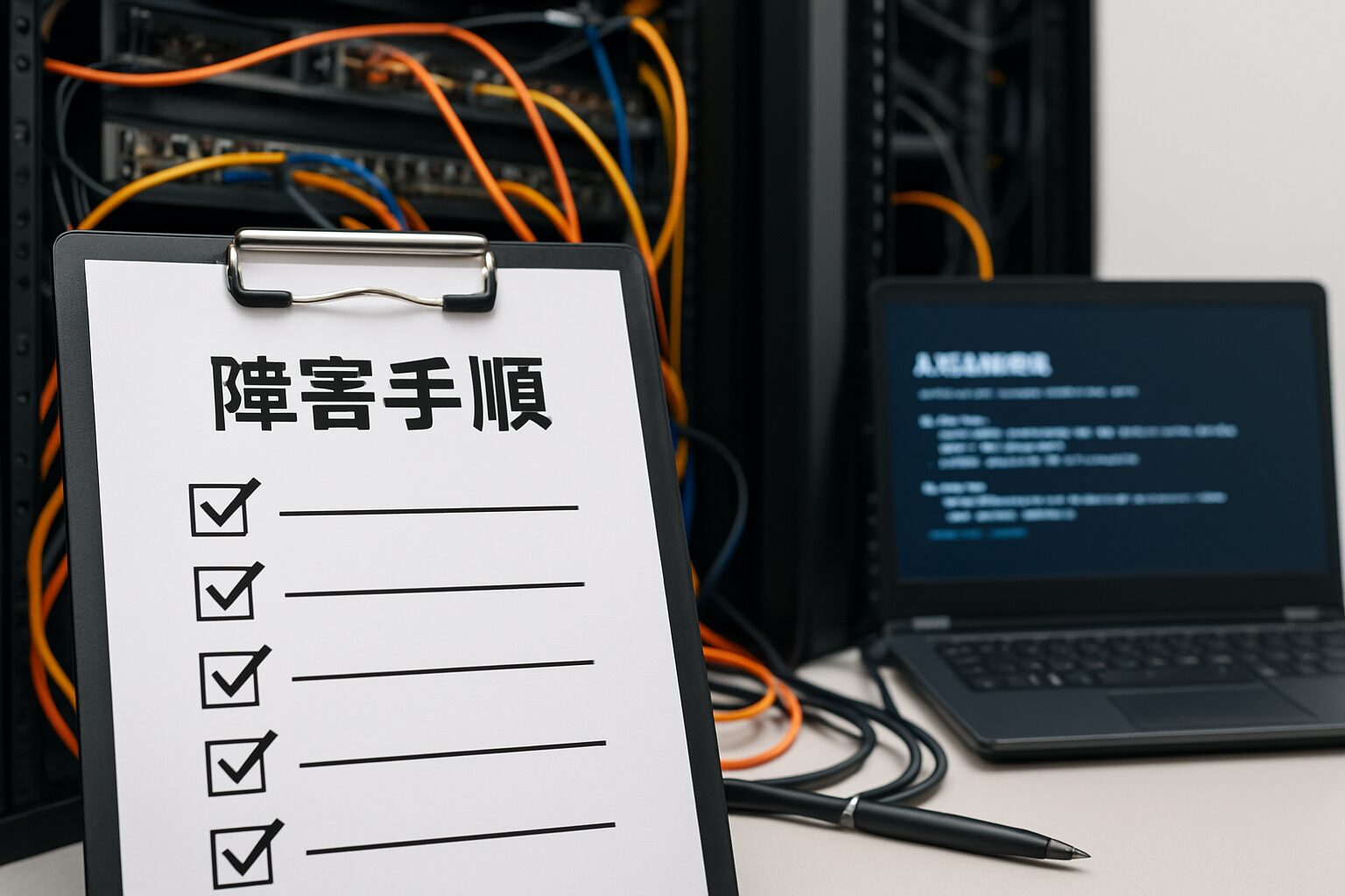 ネットワーク障害対応チェックリスト