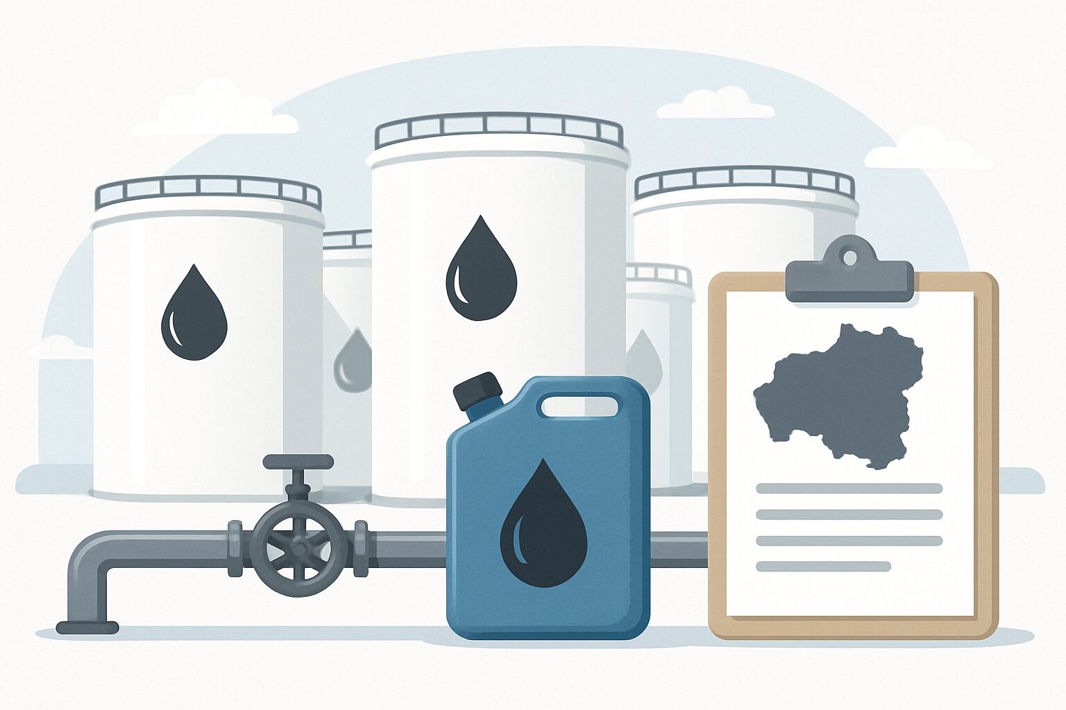 石油備蓄のイメージ