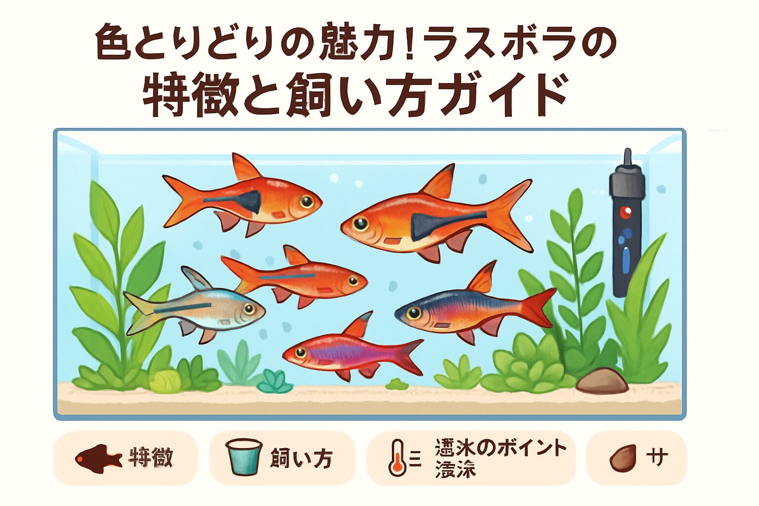 色とりどりのラスボラ