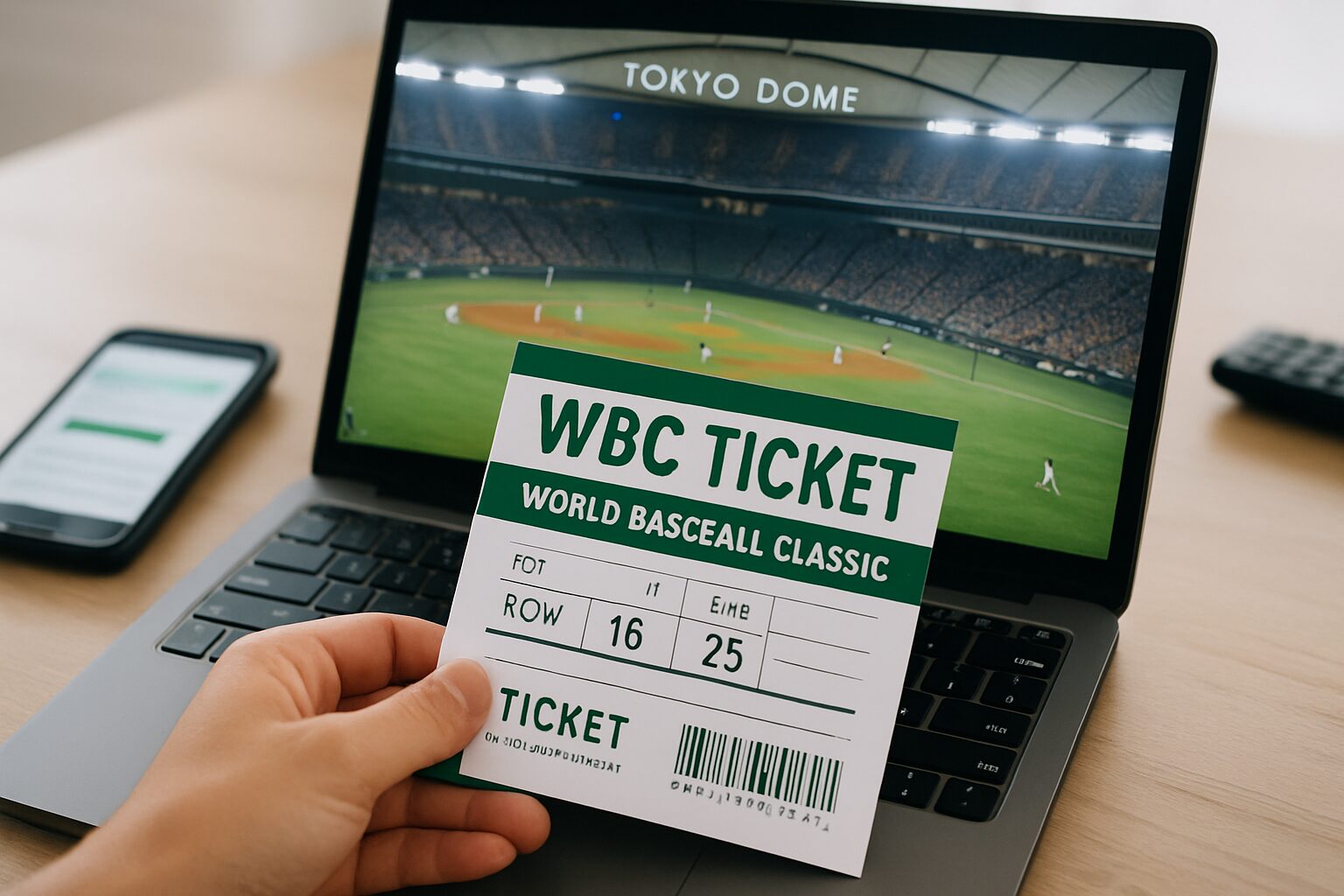 WBC東京ドームチケット